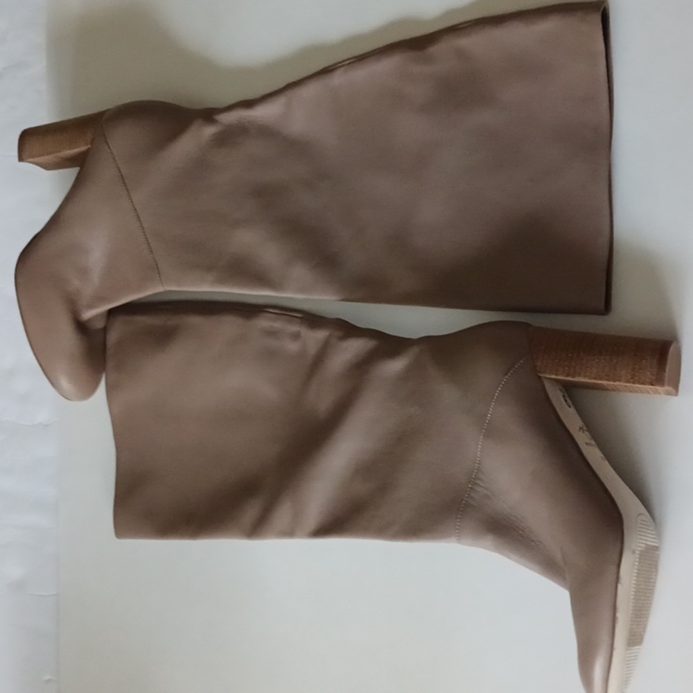 Cole Haan Tan Heeled Boots